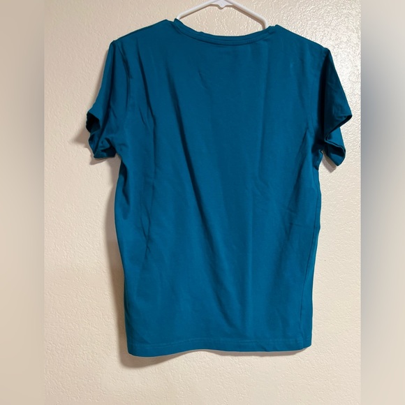 H&M Basic T Shirt Heather Gray Organic Cotton Blend Size Medium - Picture 2 of 5